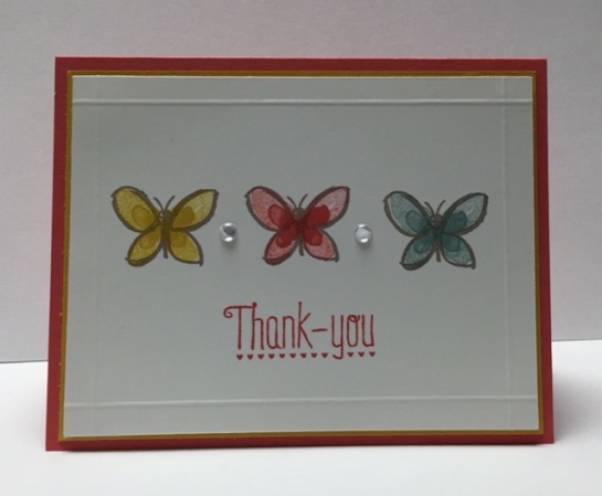 Butterfly Trio • Stamp With Peggy