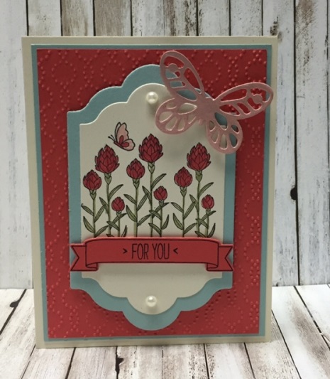 Flowering Fields Butterfly • Stamp With Peggy