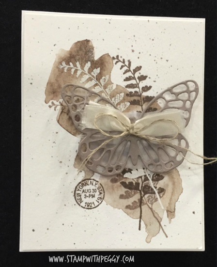 Vintage Butterfly • Stamp With Peggy