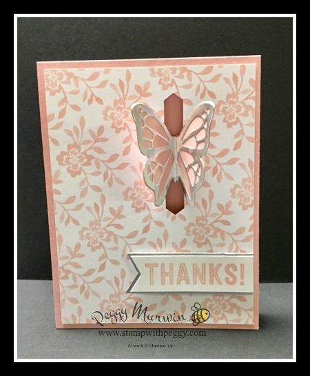 Move Me Butterfly Pop Through Card • Stamp With Peggy